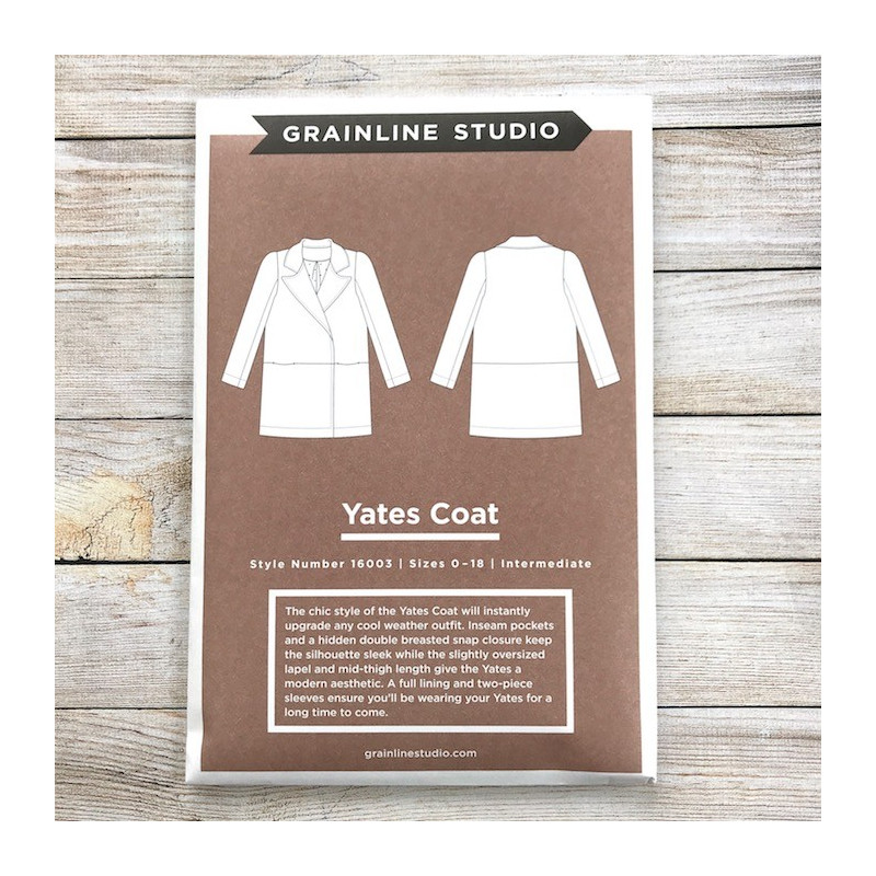 Yates coat - Grainline Studio