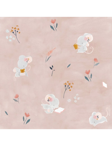 Poplin Little Mouse - Katia Fabrics