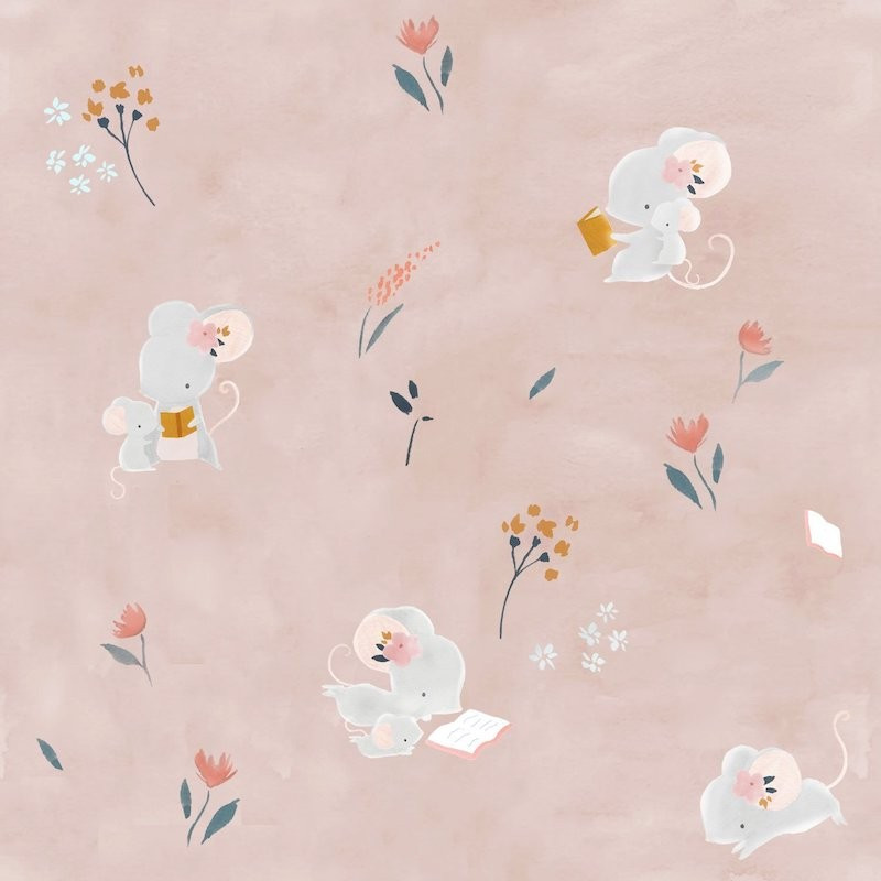 Popeline Little Mouse - Katia Fabrics