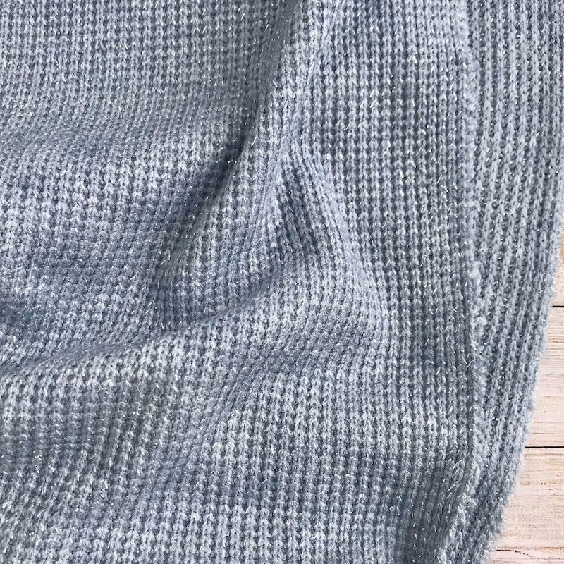 Lurex knit - Blue