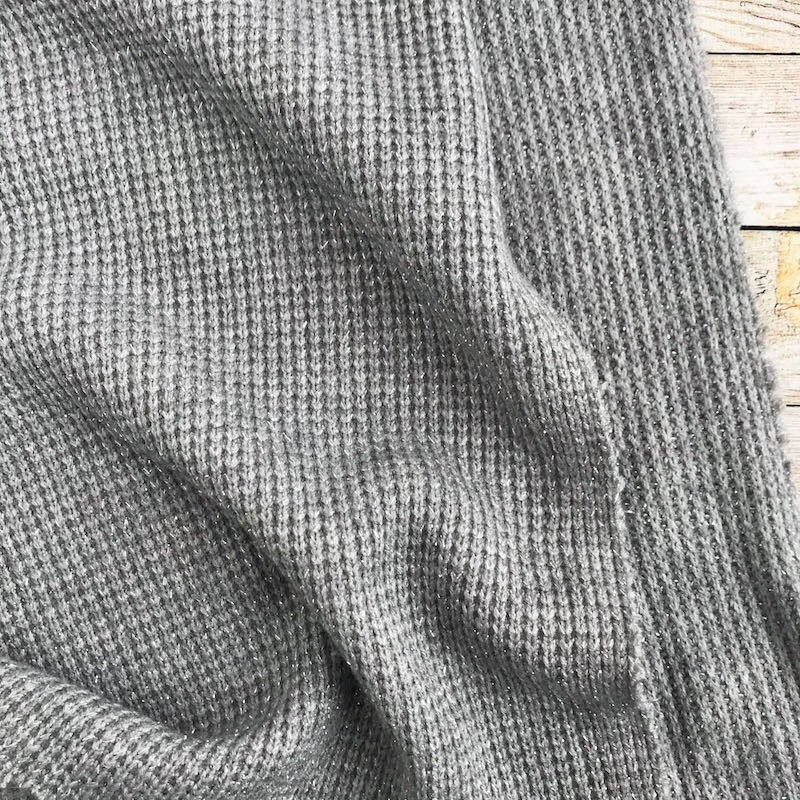 Lurex knit - Gray