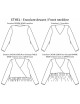 ETHEL blouse, dress - P&M Patterns