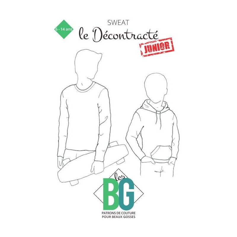 The Relaxed Junior Sweatshirt - Les BG
