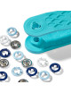 Press fasteners for Jersey - Blue