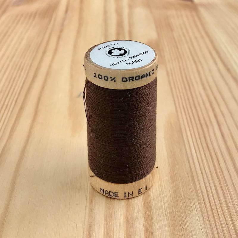 Organic Cotton Thread - Walnut