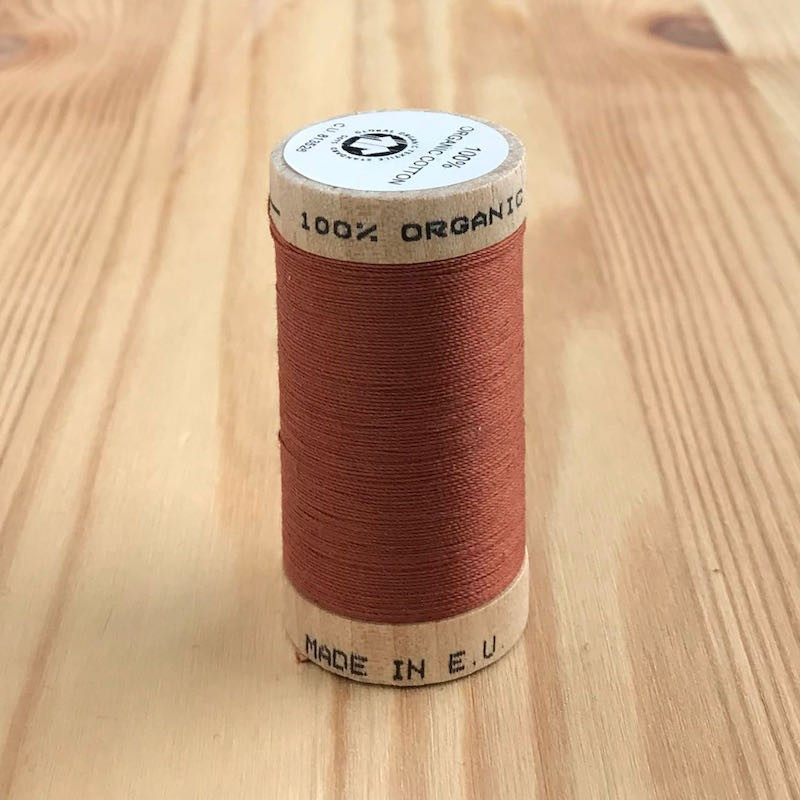 Organic Cotton Thread - Rust