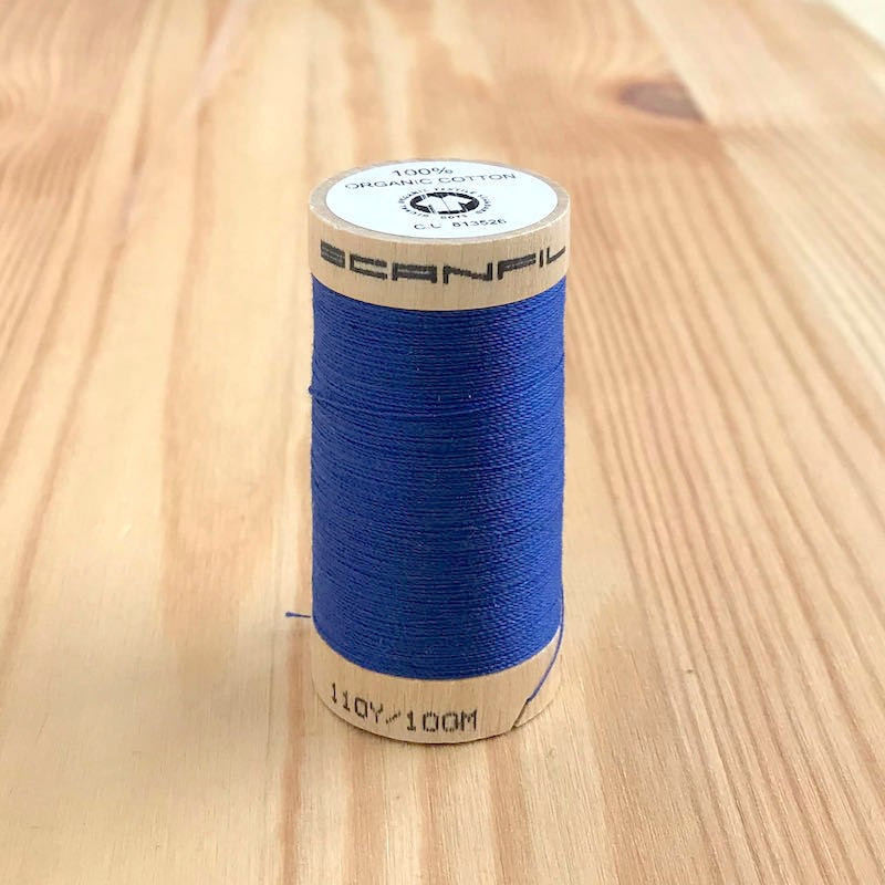 Organic Cotton Thread - Royal Blue