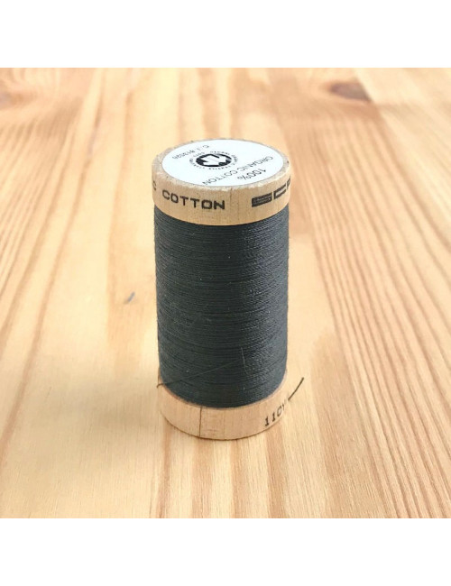 Organic Cotton Thread - Carbon
