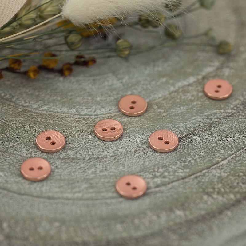 Texture Rosé Copper Button - See You At Six