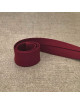 Poplin bias tape - Bordeaux
