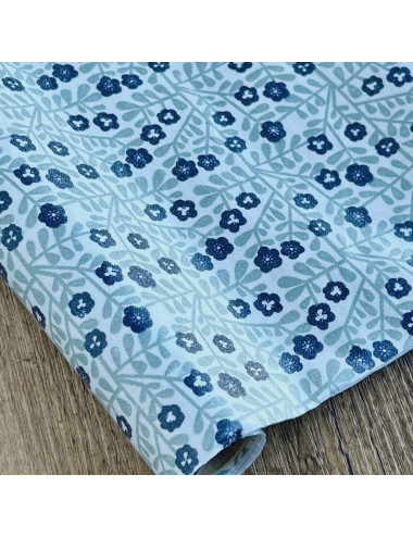 Coated fabric, Flowers - Rico Design