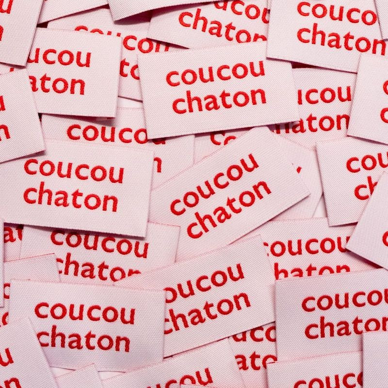 Label-set COUCOU CHATON - Ikatee