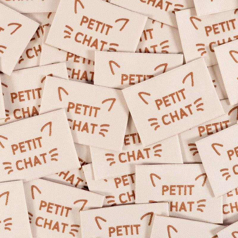 Label-set PETIT CHAT- Ikatee