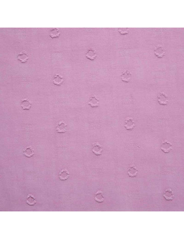 Plumetis Retro Dots Lilac - Katia Fabrics