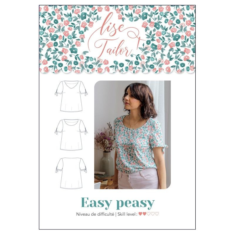 Easy Peasy Top - Lise Tailor