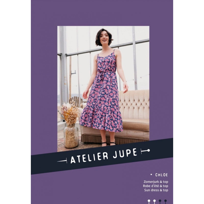 CHLOE dress, top - Atelier Jupe