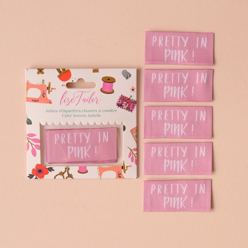Label-set PRETTY IN PINK - Lise Tailor