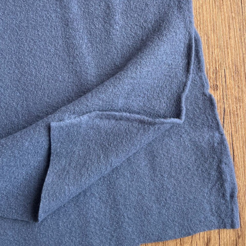 Boiled wool - Slate Blue