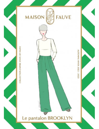 BROOKLYN Trousers - Maison Fauve