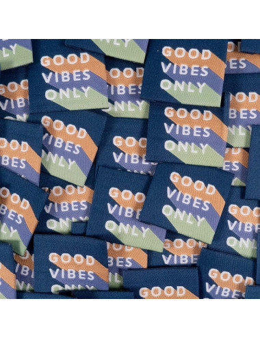 Etiquettes GOOD VIBES ONLY - IKATEE