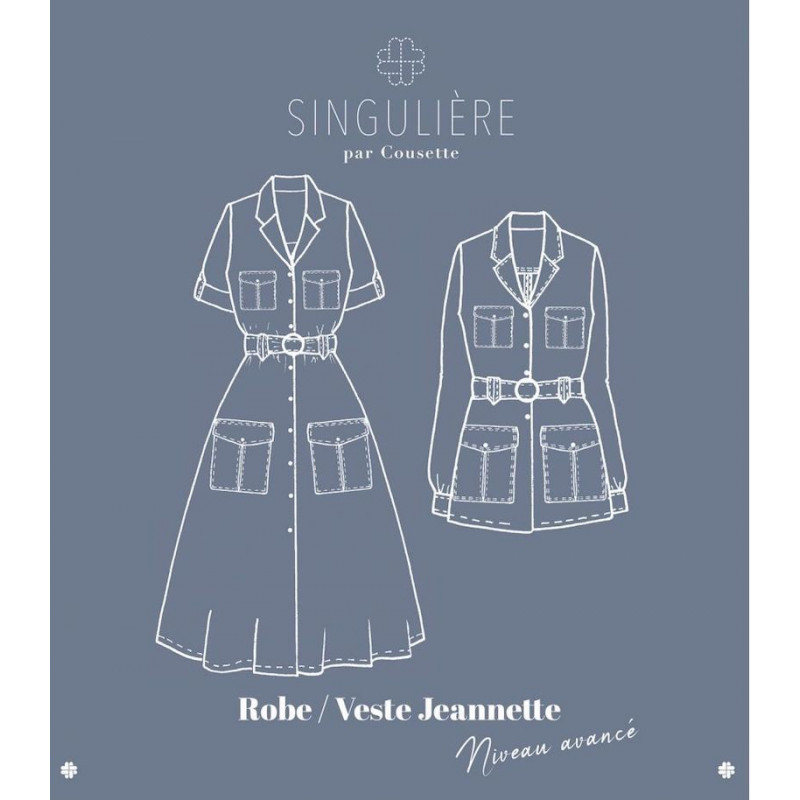 Jeannette Dress, Jacket - Cousette