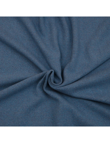 Maille coton extra - Bleu